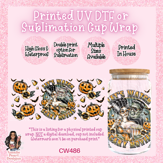 CW486 UV DTF/SUB Cup Wrap