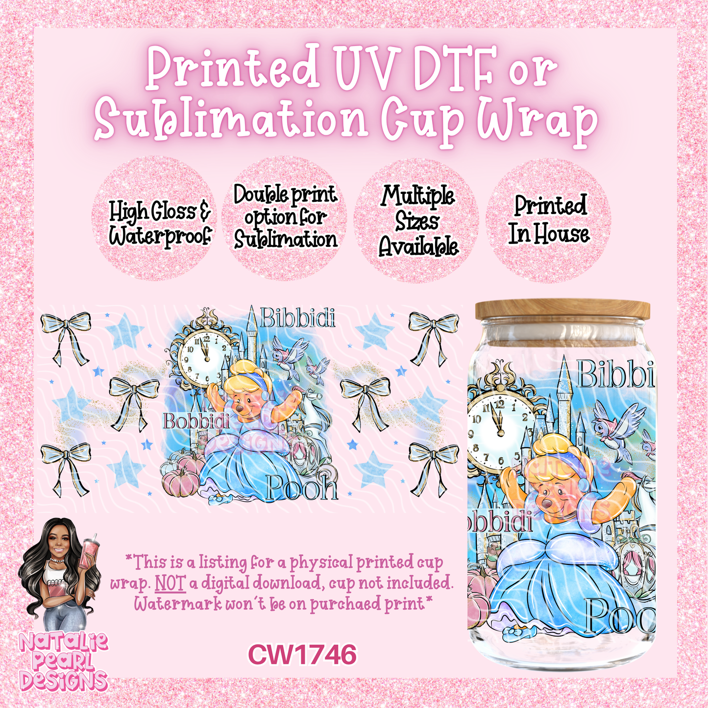 CW1746 UV DTF/SUB Cup Wraps