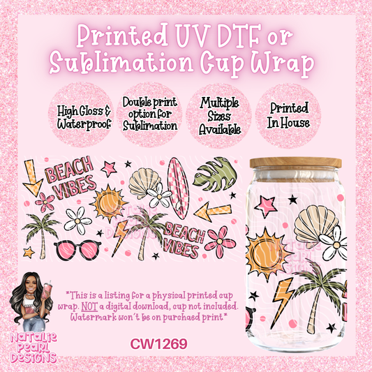 CW1269 UV DTF/SUB Cup Wrap