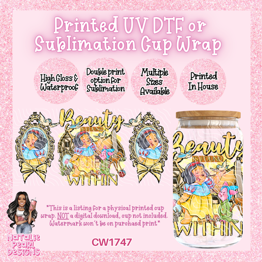 CW1747 UV DTF/SUB Cup Wraps