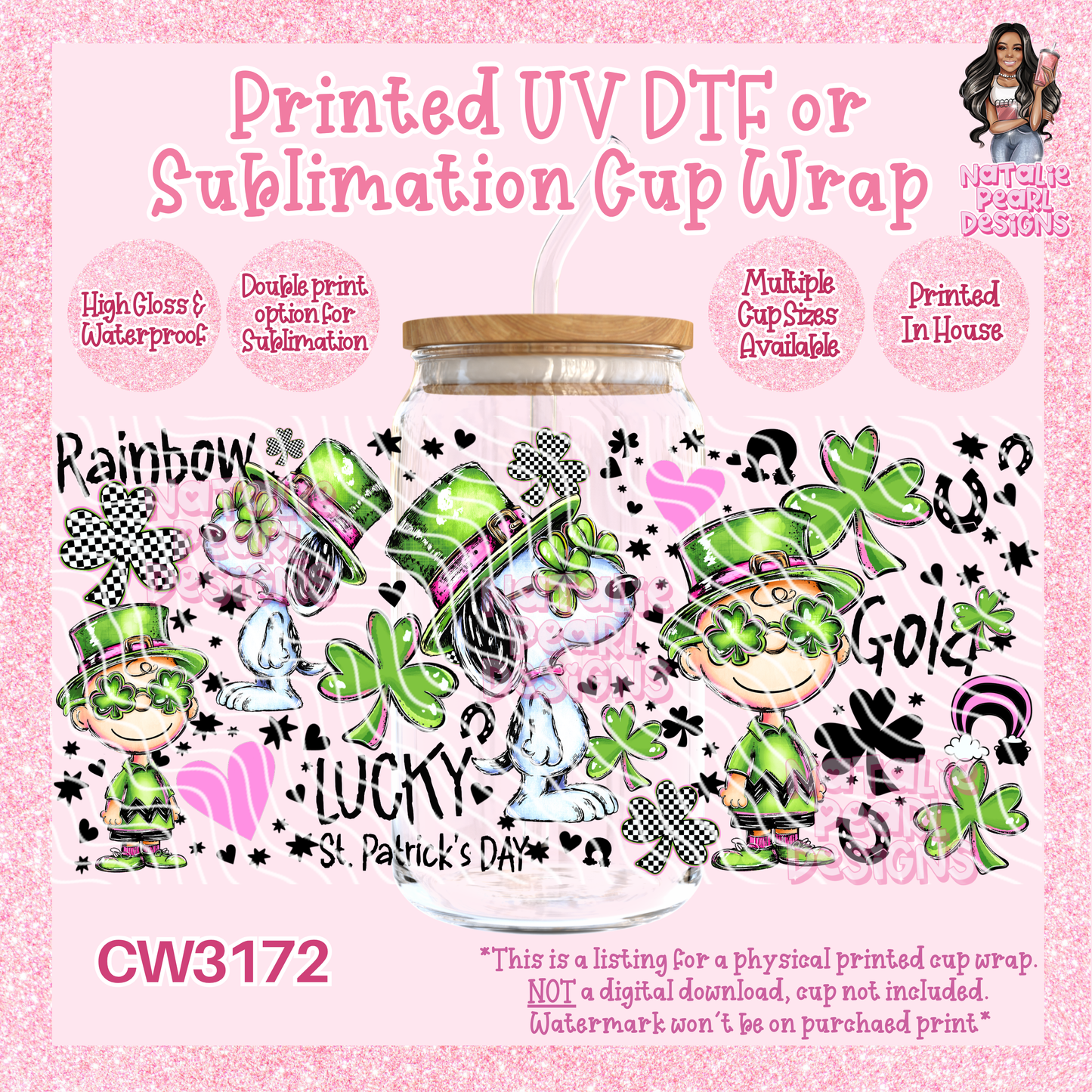 CW3172 UV DTF/SUB Cup Wraps