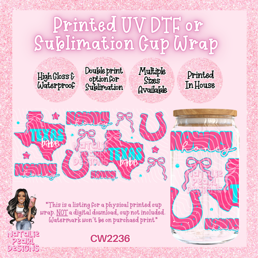 CW2236 UV DTF/SUB Cup Wraps