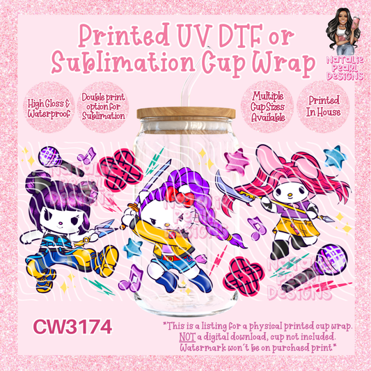 CW3174 UV DTF/SUB Cup Wraps