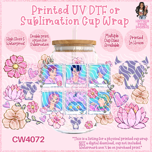 CW4072 UV DTF/SUB Cup Wraps
