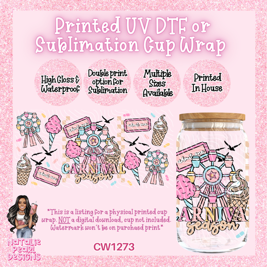 CW1273 UV DTF/SUB Cup Wrap