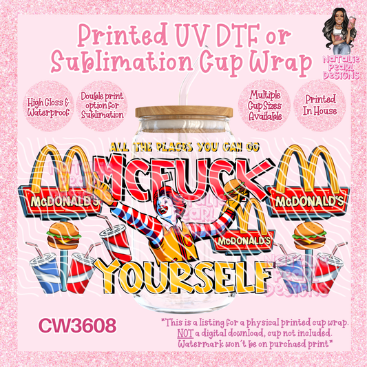 CW3608 UV DTF/SUB Cup Wraps