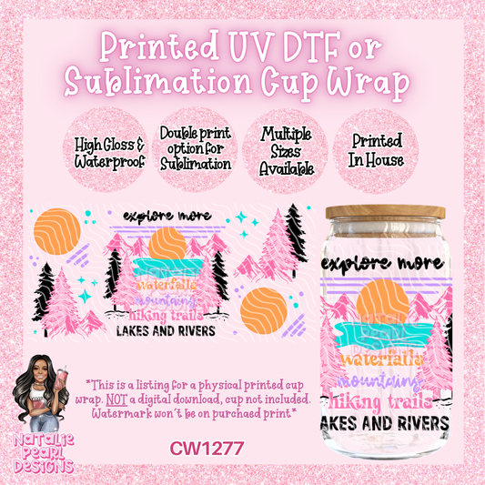 CW1277 UV DTF/SUB Cup Wrap