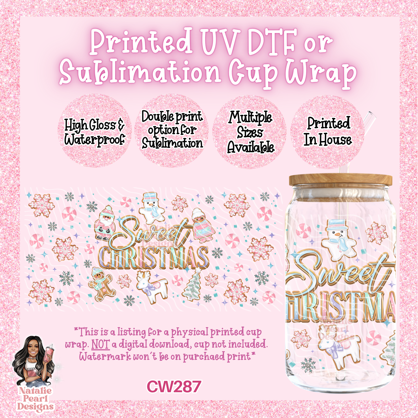 CW287 UV DTF/SUB Cup Wrap