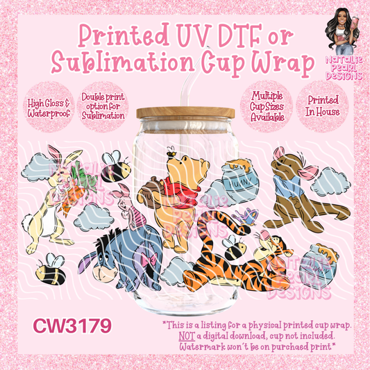 CW3179 UV DTF/SUB Cup Wraps