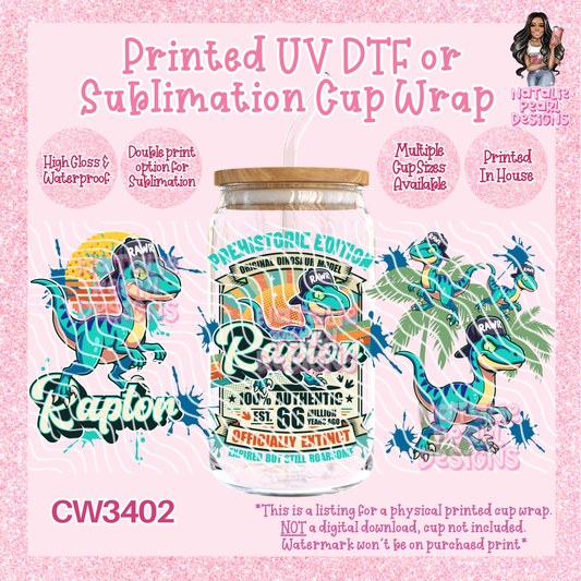 CW3402 UV DTF/SUB Cup Wraps