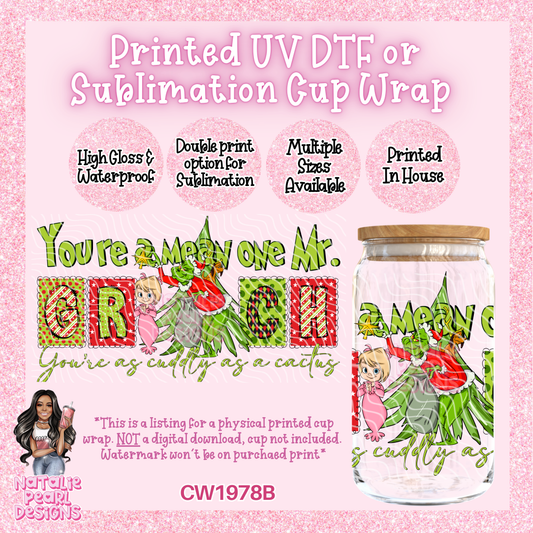 CW1978B UV DTF/SUB Cup Wraps