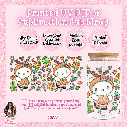 CW7 UV DTF/SUB Cup Wrap