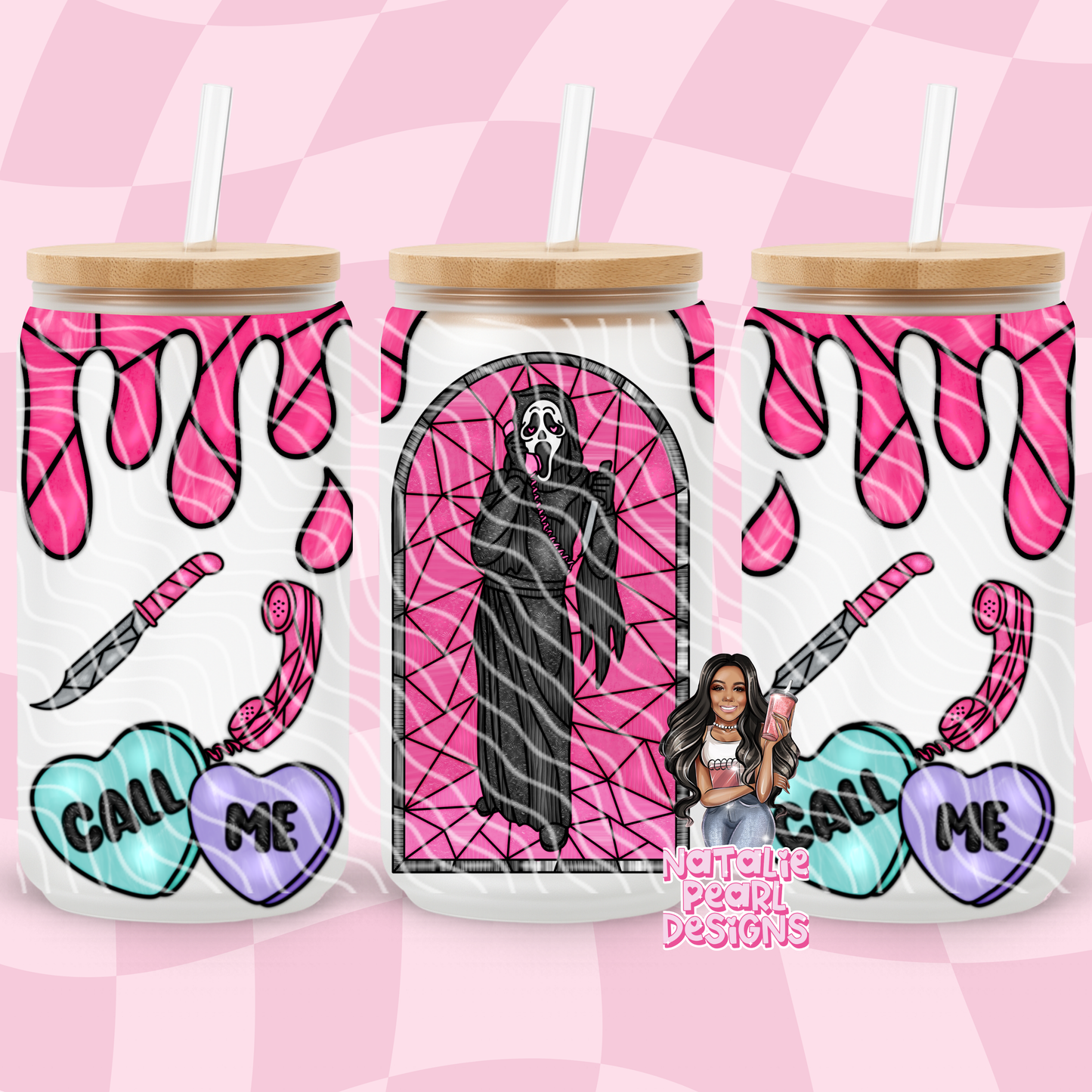 Horror Glass Cans