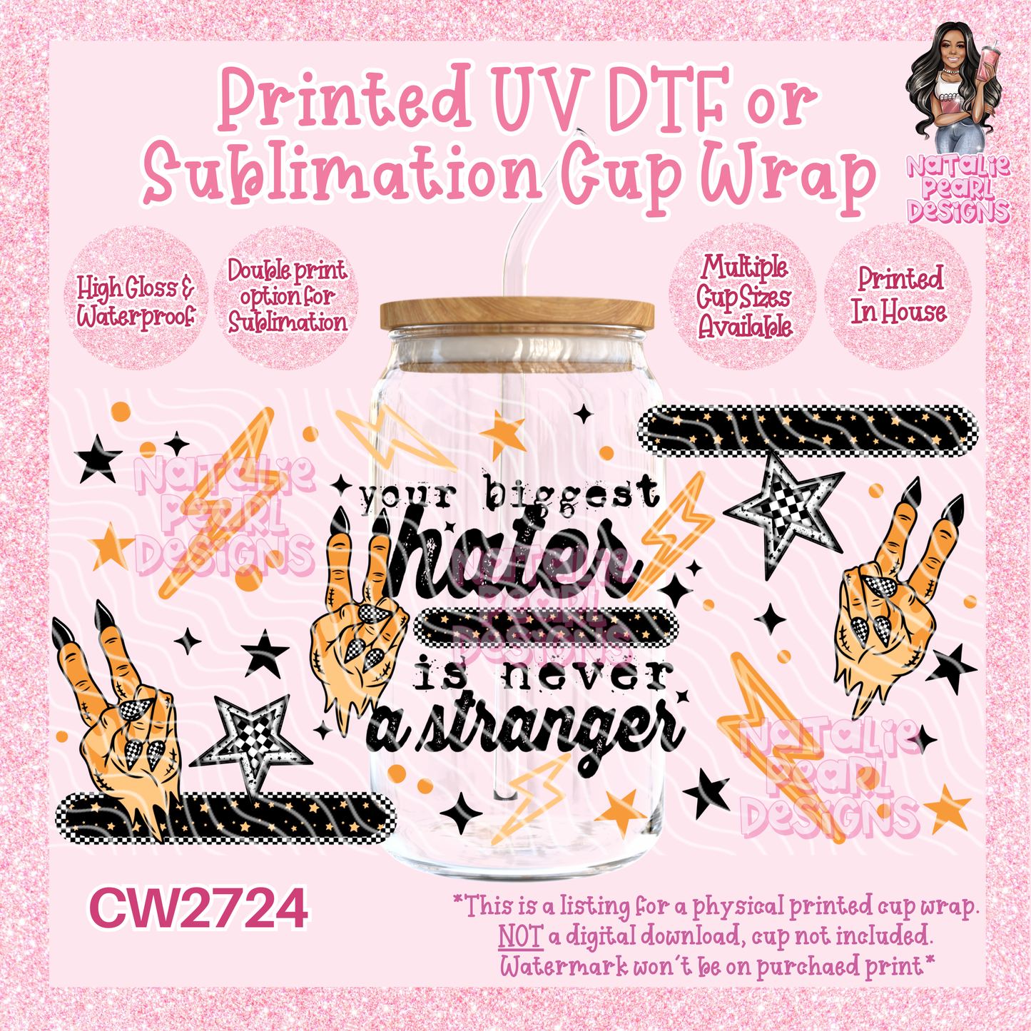 CW2724 UV DTF/SUB Cup Wraps