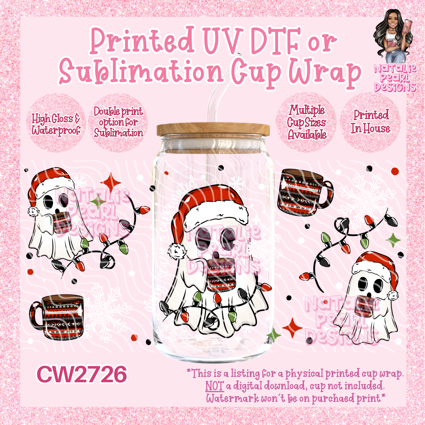 CW2726 UV DTF/SUB Cup Wraps