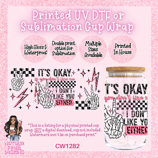 CW1282 UV DTF/SUB Cup Wrap