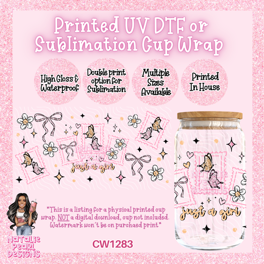 CW1283 UV DTF/SUB Cup Wrap