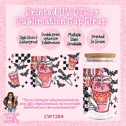 CW1284 UV DTF/SUB Cup Wrap