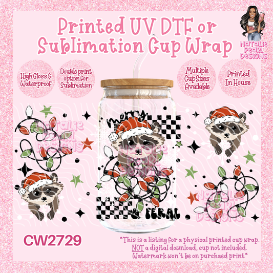 CW2729 UV DTF/SUB Cup Wraps
