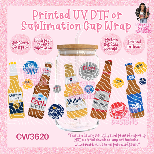 CW3620 UV DTF/SUB Cup Wraps