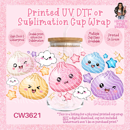 CW3621 UV DTF/SUB Cup Wraps