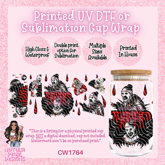 CW1764 UV DTF/SUB Cup Wraps
