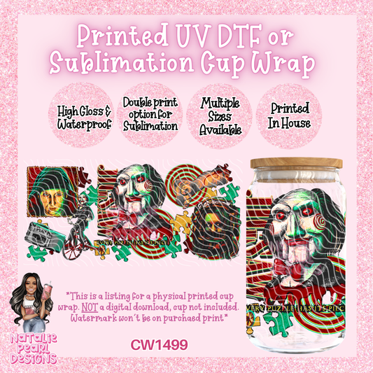 CW1499 UV DTF/SUB Cup Wrap
