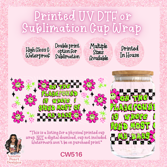 CW516 UV DTF/SUB Cup Wrap