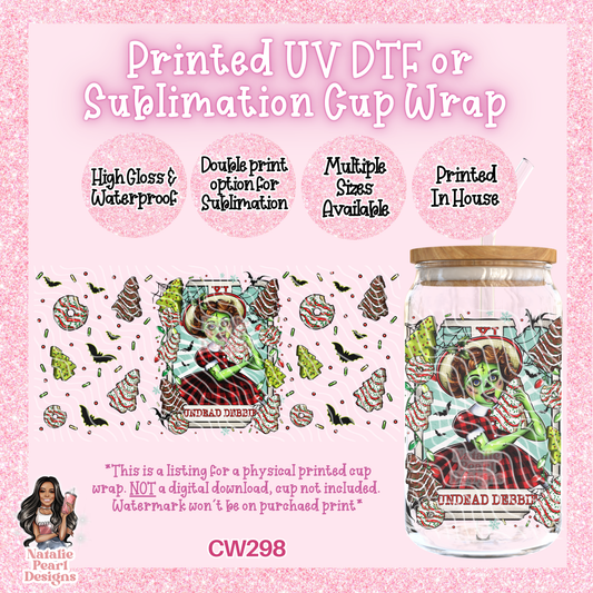 CW298 UV DTF/SUB Cup Wrap