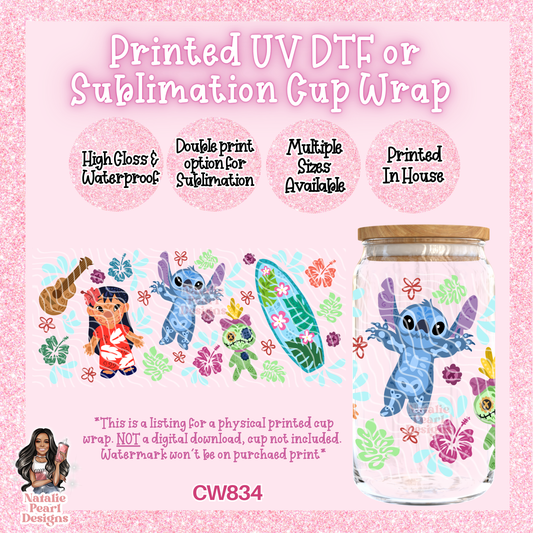 CW834 UV DTF/SUB Cup Wrap