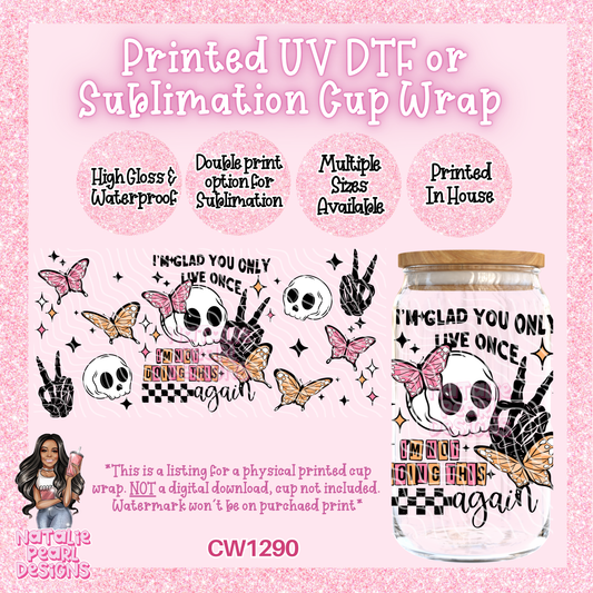 CW1290 UV DTF/SUB Cup Wrap
