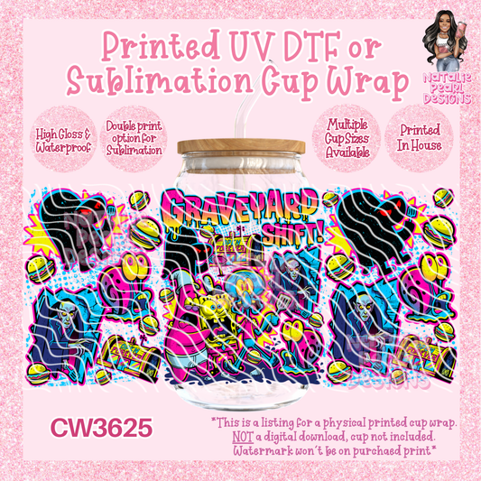 CW3625 UV DTF/SUB Cup Wraps