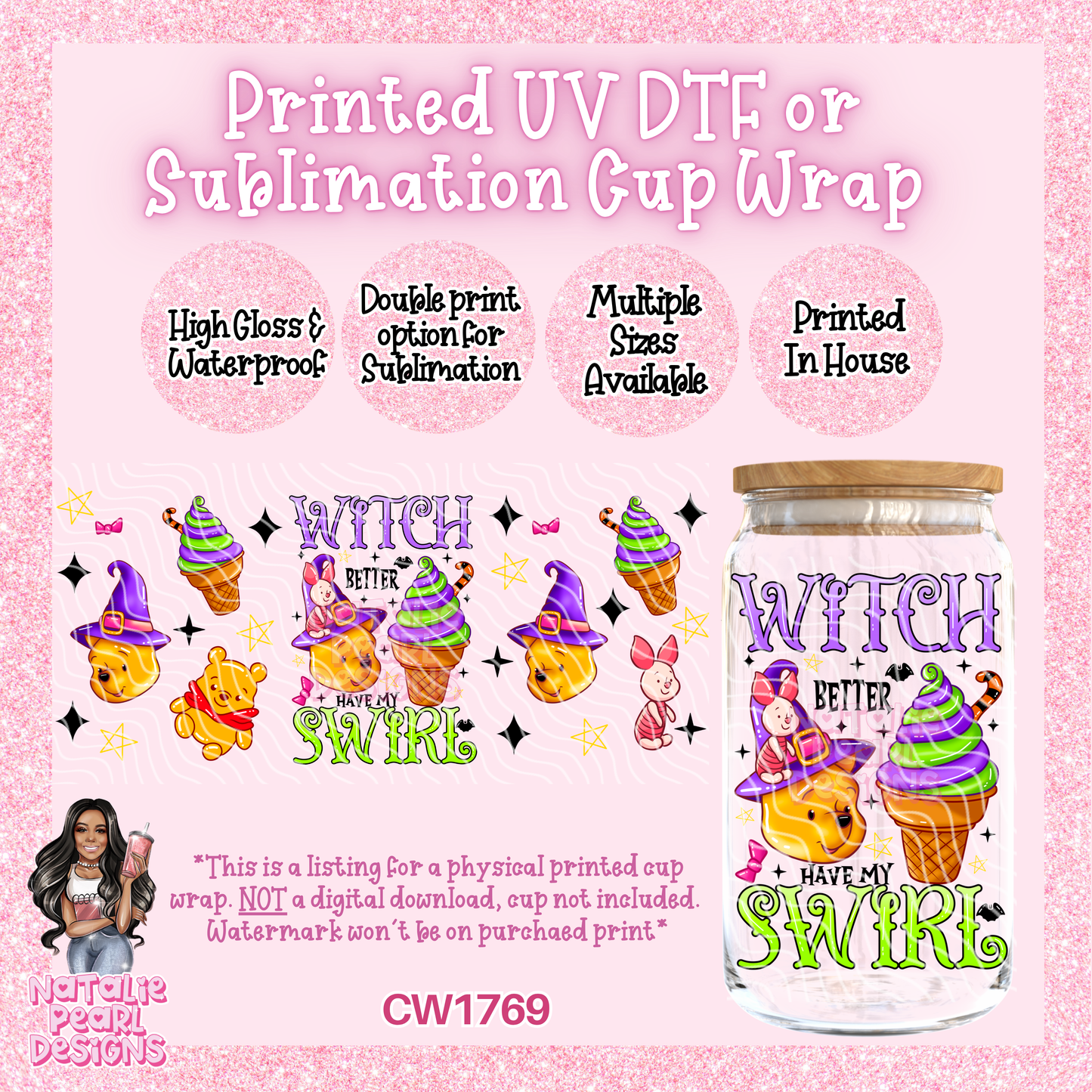 CW1769 UV DTF/SUB Cup Wraps