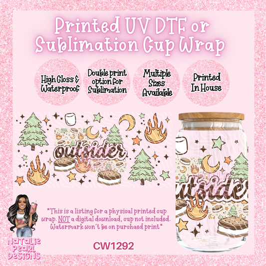 CW1292 UV DTF/SUB Cup Wrap