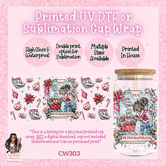 CW303 UV DTF/SUB Cup Wrap