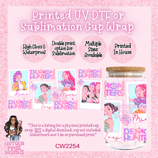 CW2254 UV DTF/SUB Cup Wraps