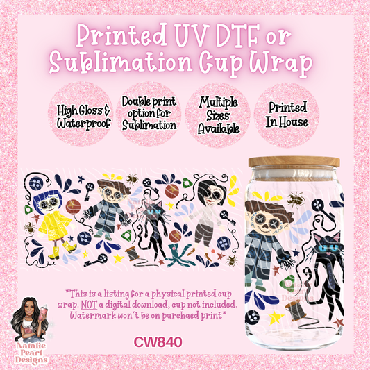 CW840 UV DTF/SUB Cup Wrap