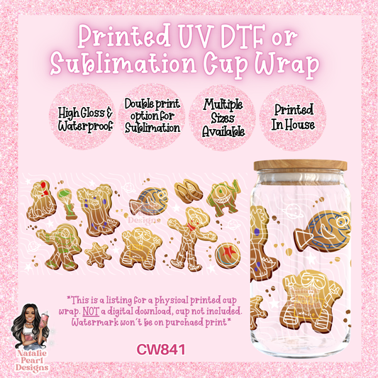 CW841 UV DTF/SUB Cup Wrap