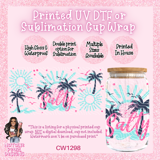 CW1298 UV DTF/SUB Cup Wrap