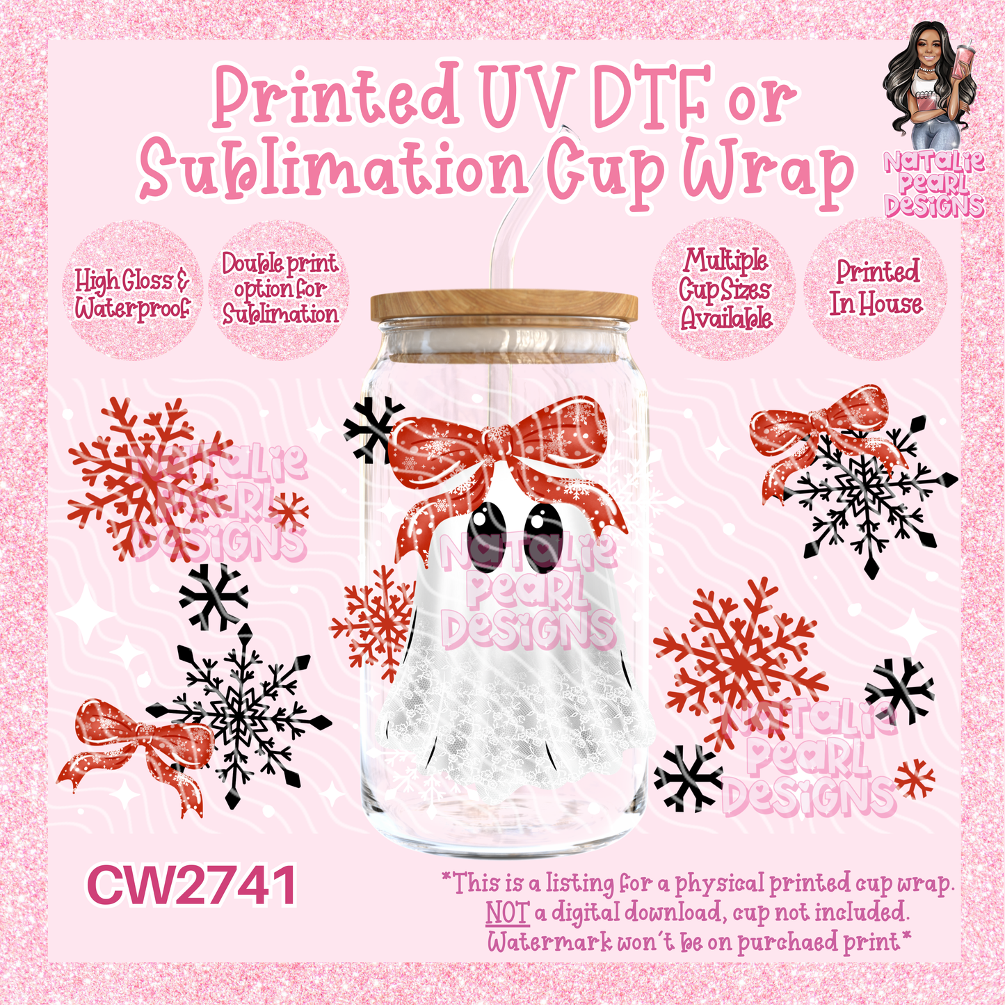 CW2741 UV DTF/SUB Cup Wraps
