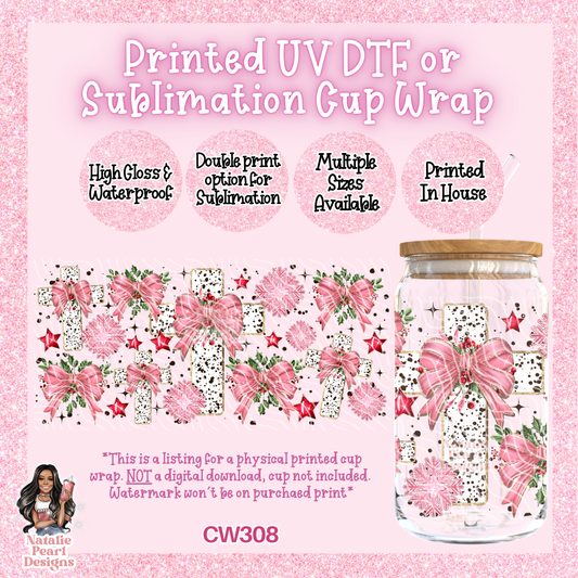CW308 UV DTF/SUB Cup Wrap