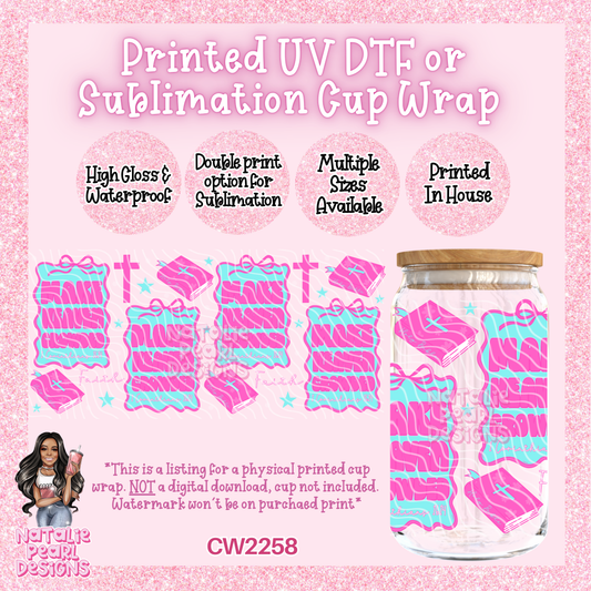 CW2258 UV DTF/SUB Cup Wraps