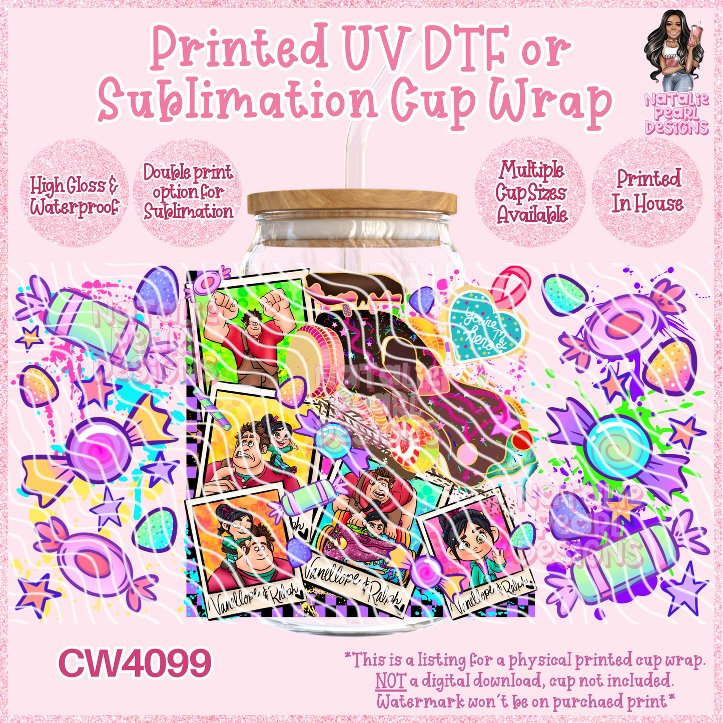 CW4099 UV DTF/SUB Cup Wraps