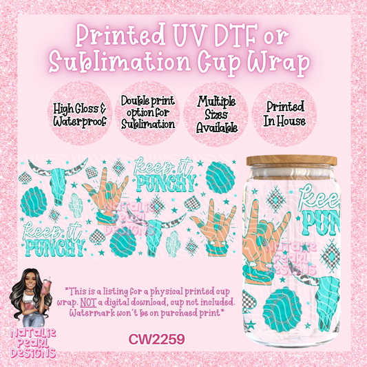 CW2259 UV DTF/SUB Cup Wraps
