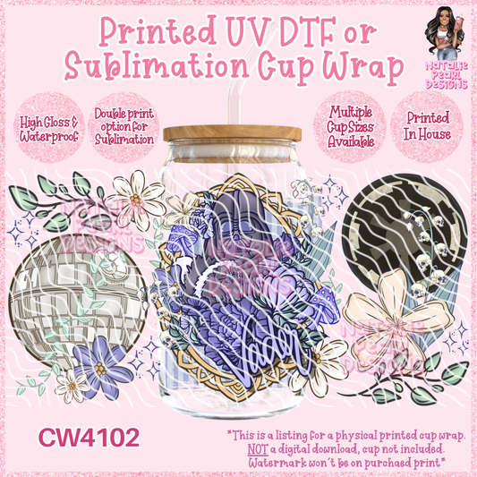 CW4102 UV DTF/SUB Cup Wraps