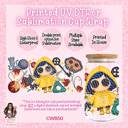 CW850 UV DTF/SUB Cup Wrap