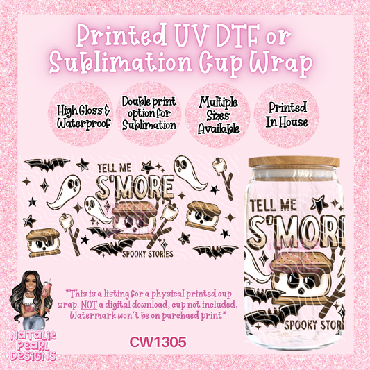 CW1305 UV DTF/SUB Cup Wrap