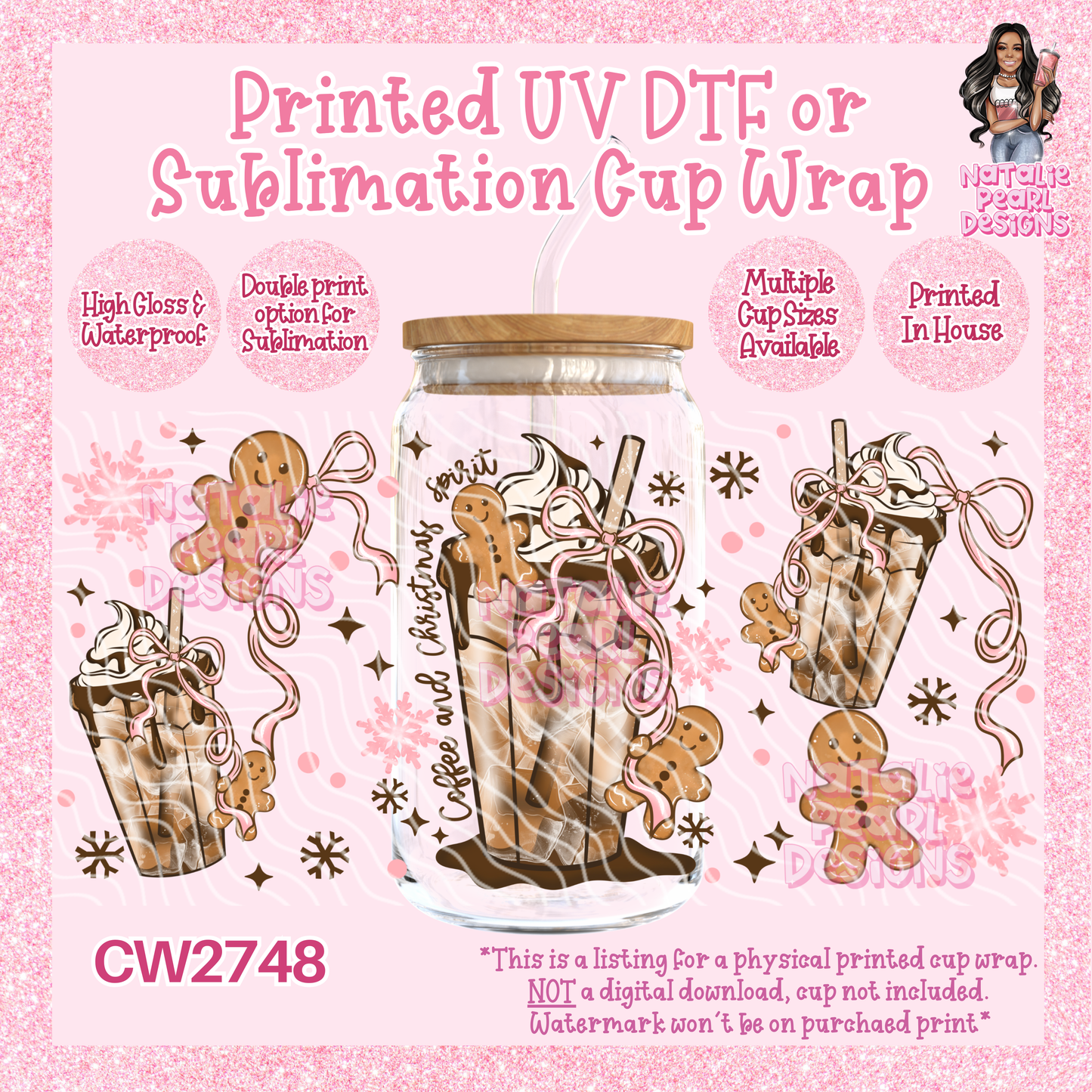 CW2748 UV DTF/SUB Cup Wraps
