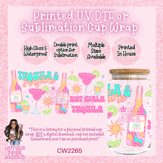 CW2265 UV DTF/SUB Cup Wraps