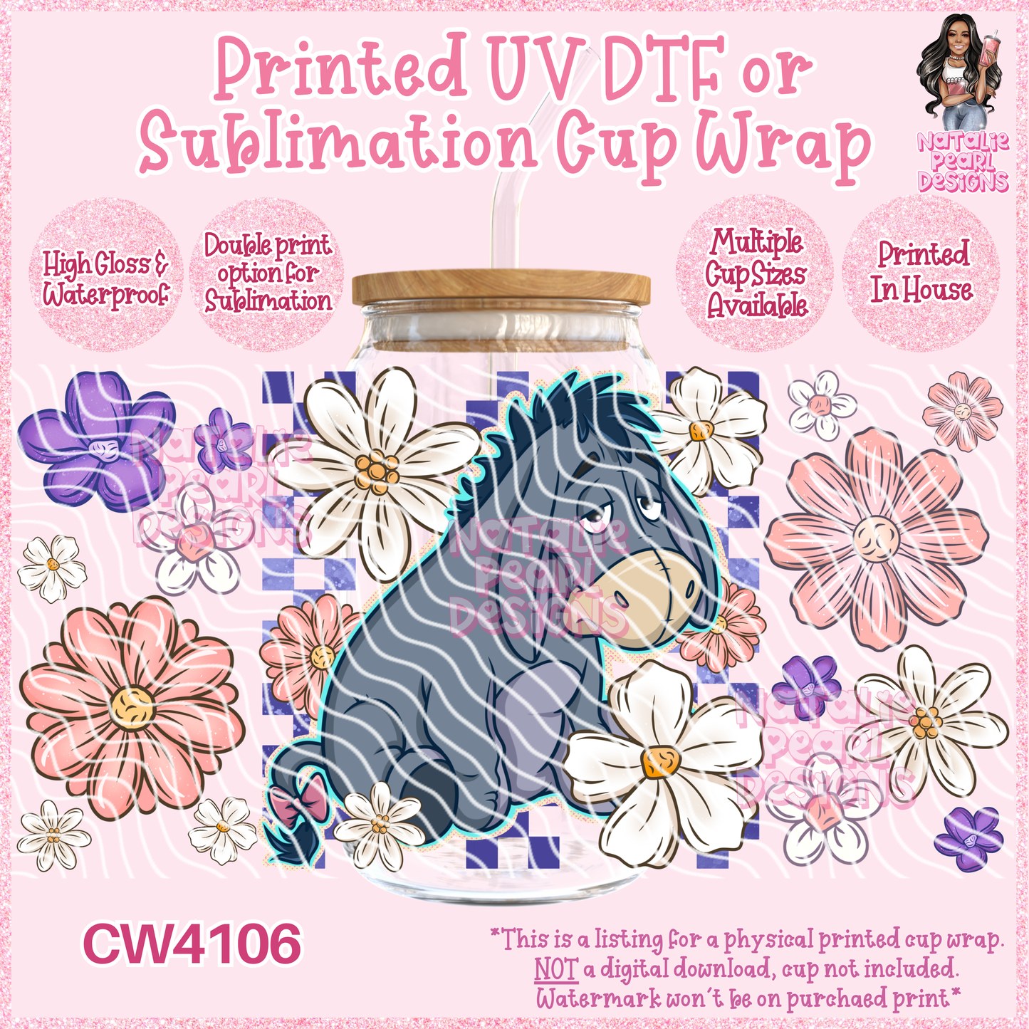 CW4106 UV DTF/SUB Cup Wraps